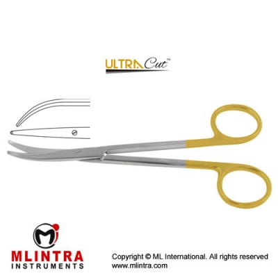 UltraCut™ TC Metzenbaum-Thorek Dissecting Scissor Curved Stainless Steel, 20 cm - 8" UltraCut™ TC Metzenbaum-Thorek Dissecting Scissor Curved Stainless Steel, 20 cm - 8"